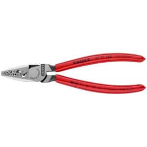 Knipex 97 71 180 Crimping Pliers for Wire Ferrules