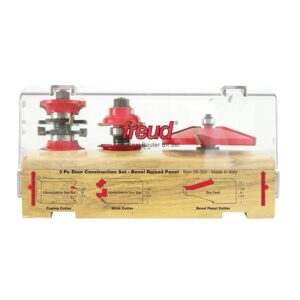 Freud 98-300 3 Piece Door Construction Router Bit Set