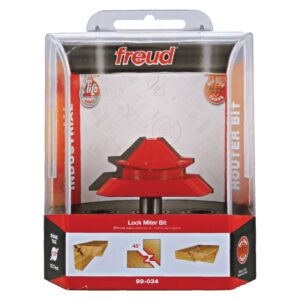 Freud 99-034 2-3/4-Inch Lock Miter Router Bit