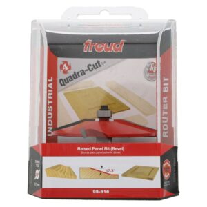 Freud 99-516 3-1/2-Inch Raised Panel Router Bit (Quadra-Cut)