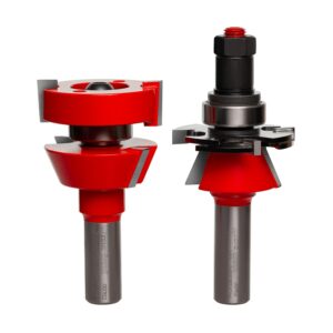 Freud 99-762 1-11/16-Inch Premier Adjustable Rail & Stile Router Bit - Shaker