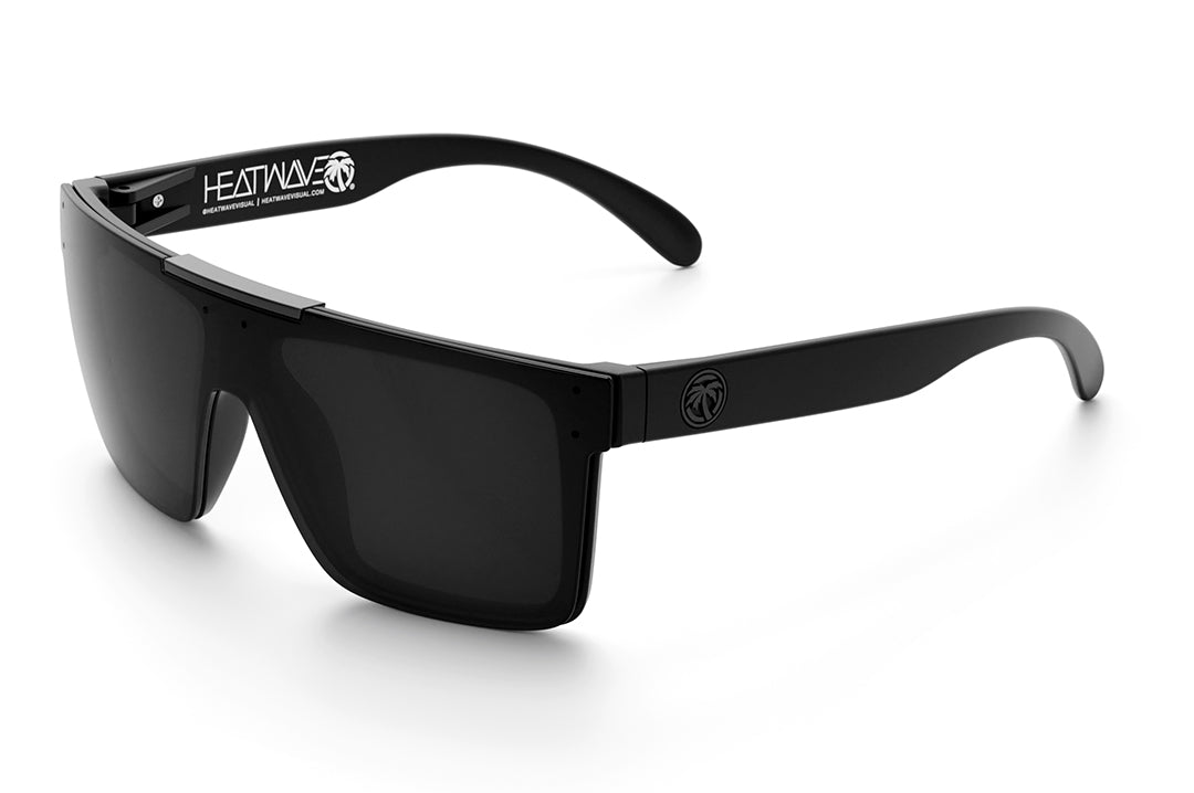 Heat Wave Quatro Z87 BLACK/BLACK Sunglasses
