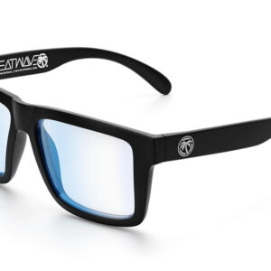 Heat Wave XL VISE Z87 Black Frame Blue Light Blocking Sunglasses