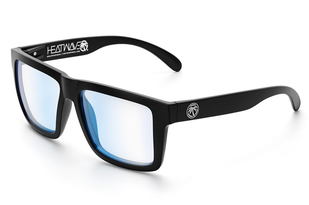 Heat Wave XL VISE Z87 Black Frame Blue Light Blocking Sunglasses