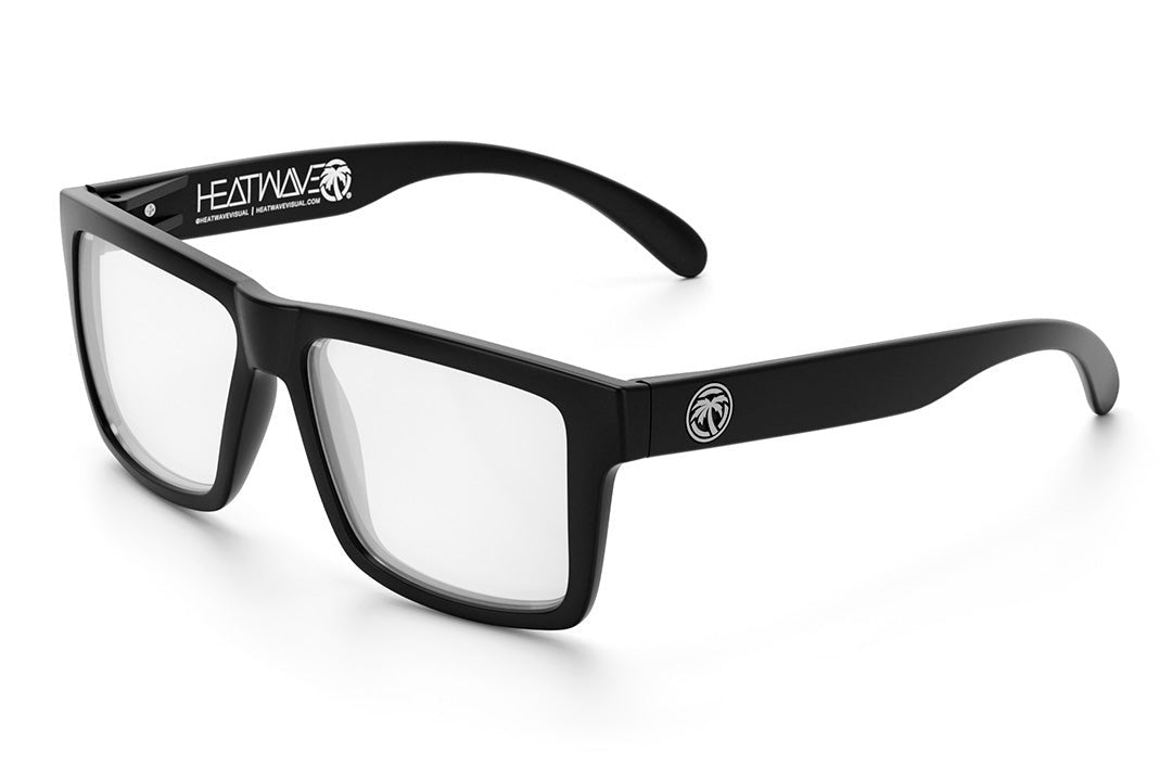 Heat Wave VISE Z87 Black Frame Clear Lens Sunglasses