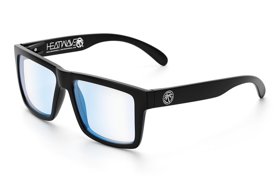 Heat Wave VISE Z87 Black Frame Blue Light Blocking Lens Sunglasses
