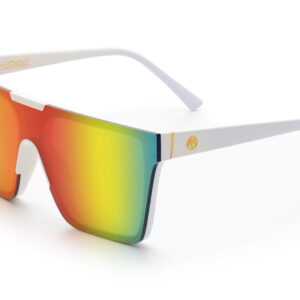 Heat Wave Clarity White Sunglasses