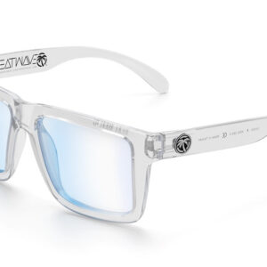 Heat Wave XL VISE Z87 Vapor Clear Frame Blue Light Blocking Sunglasses