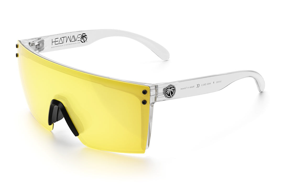 Heat Wave Lazer Face HI-VIS YELLOW Z87 Sunglasses