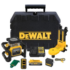 DEWALT 20V MAX XR Green Rotary Laser Framer Powerstack 1.7Ah Kit (DCLE35121GE1F)