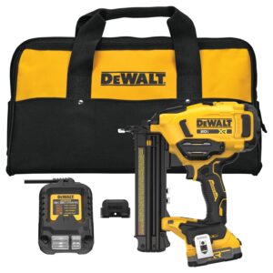 DeWALT DCN210E1 20V MAX XR 18Ga Brad Nailer Powerstack 1.7Ah Kit