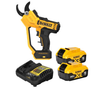 DeWALT DCPR320B 20V MAX 1-1/2 in. Cordless Shrub and Limb Pruner w/ (2) 5.0Ah Battery Starter Kit