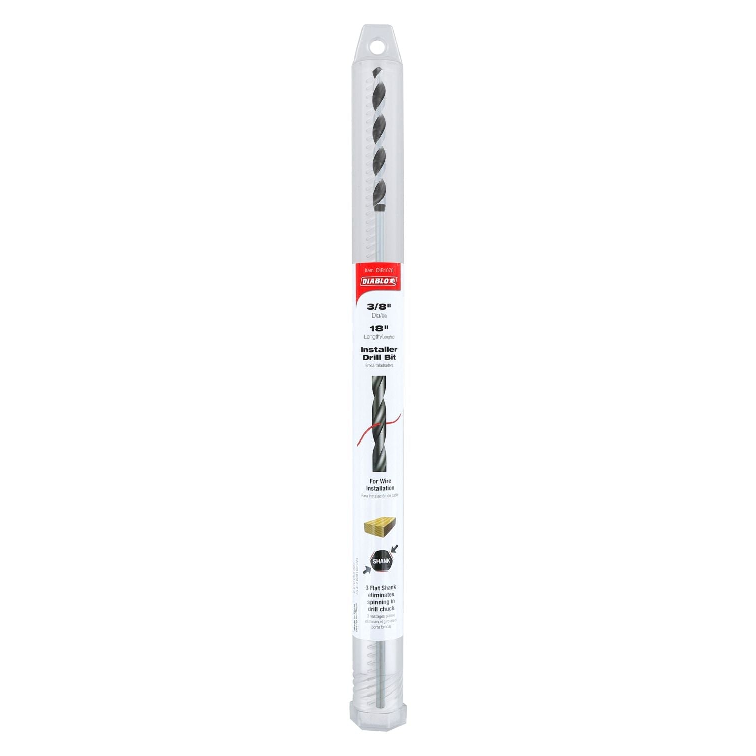 Diablo DIB1070 3/8 Inch x 18 Inch Installer Bit