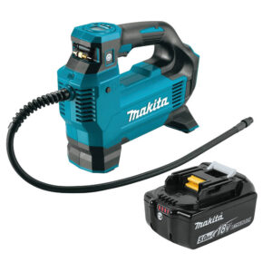 Makita DMP181ZX 18V LXT Lithium-Ion Cordless High-Pressure Inflator with 5.0Ah Battery