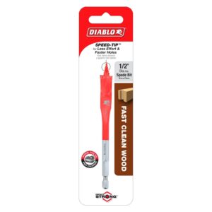 Diablo DSP1020 1/2 Inch x 4 Inch SPEEDemon Spade Bit