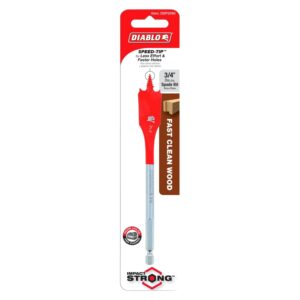 Diablo DSP2090 3/4 Inch x 6 Inch SPEEDemon Spade Bit