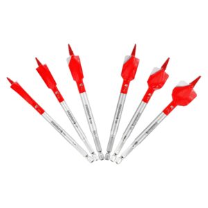 Diablo DSPD4920-S6 Demo Demon 6-Piece Spade Bit Set for Nail-Embedded Wood