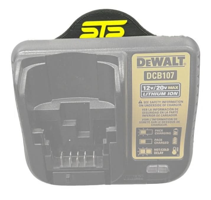 STS Auto Design DWDC107 Magnetic DeWalt 12V/20V DCB107 Battery Charger Holder
