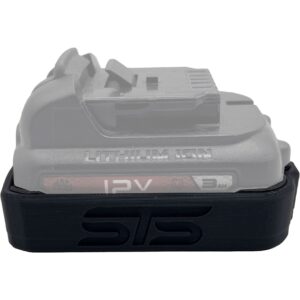 STS Auto Design DWDC12 Mac Tools/DeWalt 12V Magnetic Battery Cover