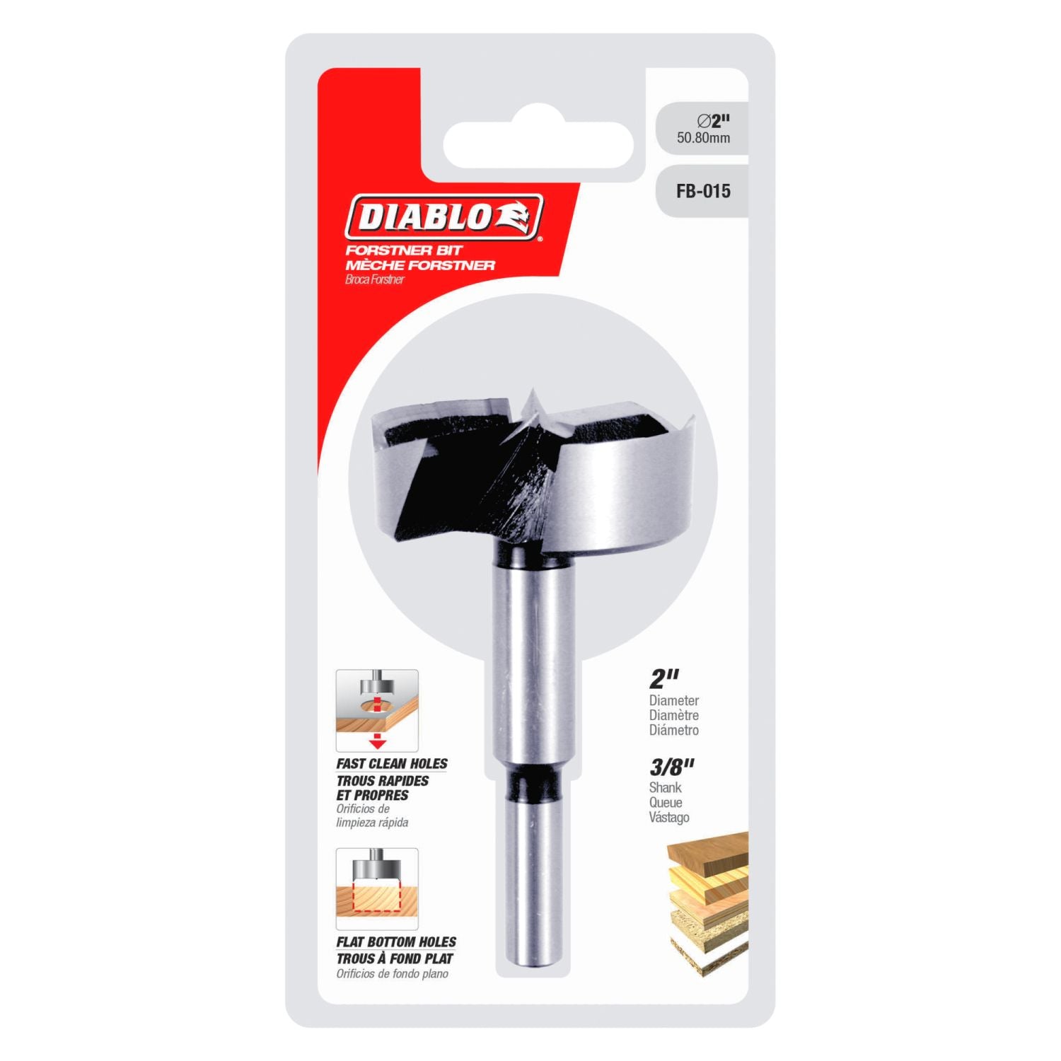 Diablo FB-015 2" Diablo Forstner Bit