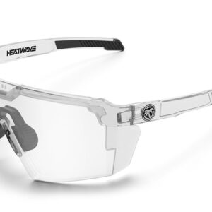 Heat Wave Future Tech Vapor Clear Frame Anti Fog Clear Lens Z87+ Sunglasses
