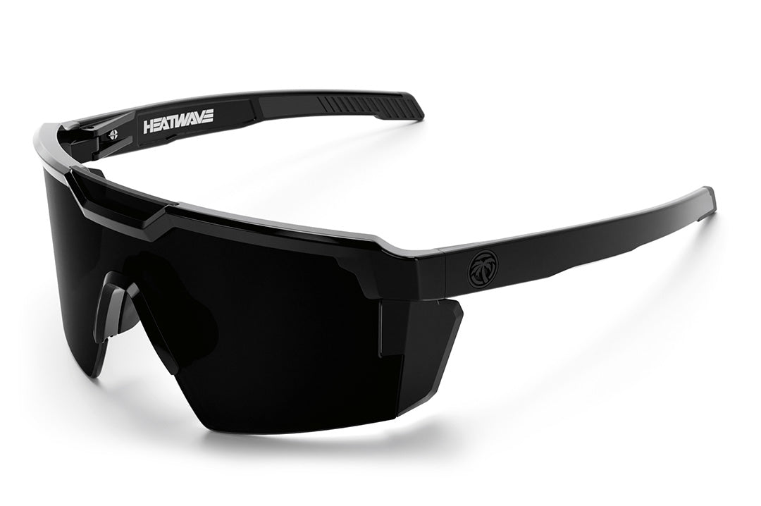 Heat Wave Future Tech GLOSS BLACK Ultra Black Z87+ Sunglasses
