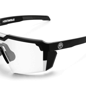 Heat Wave Future Tech Black Frame Photochromic Lens Z87+ Sunglasses