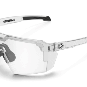 Heat Wave Future Tech VAPOR CLEAR Frame Photochromic Lens Z87+ Sunglasses