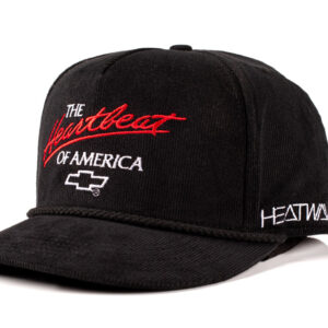 Heat Wave BLACK Cord Chevrolet Heartbeat of America Hat