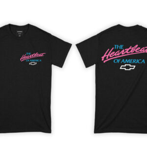 Heat Wave Chevrolet / Heart Beat of America T-Shirt Black