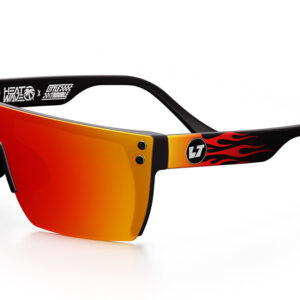 Heat Wave Kids Lazer Face Little Trouble X Heat Wave Flames Sunglasses