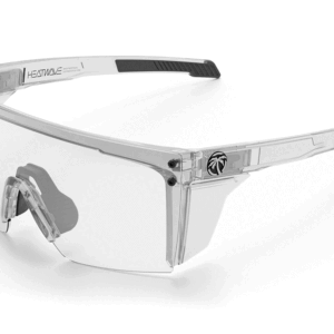 Heat Wave Performance Lazer Face VAPOR CLEAR Frame Photochromic Lens Z87+ Sunglasses