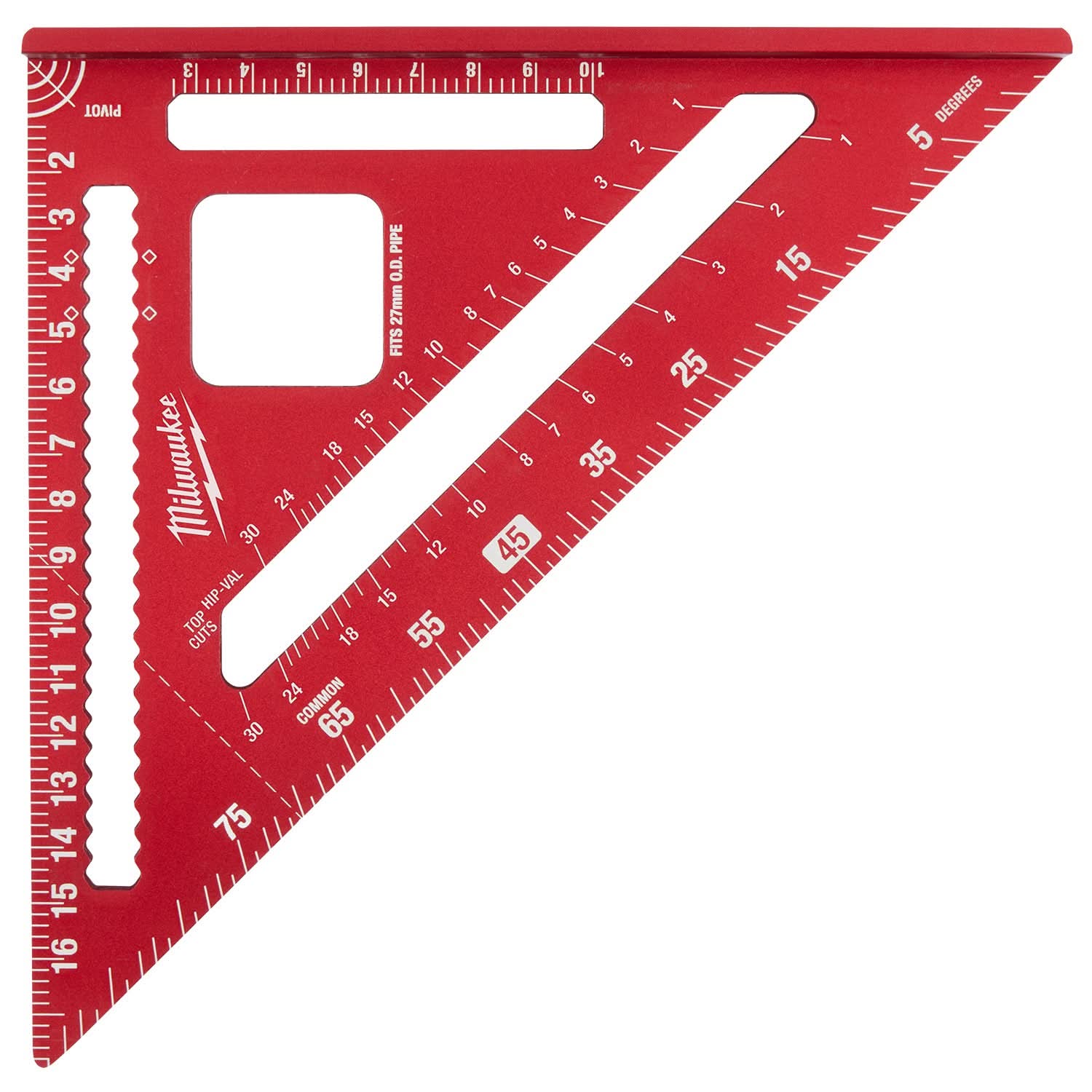 Milwaukee MLSQ170 Metric 180mm Rafter Square