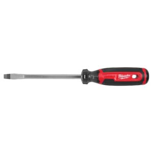 Milwaukee 5/16-in. Slotted 6-in. Cushion Grip Screwdriver (MT207H)