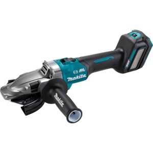 Makita GAG15Z 40V max XGT Brushless 5-in. Slide Switch Flathead Grinder, Variable Speed, with Electric Brake, Tool Only