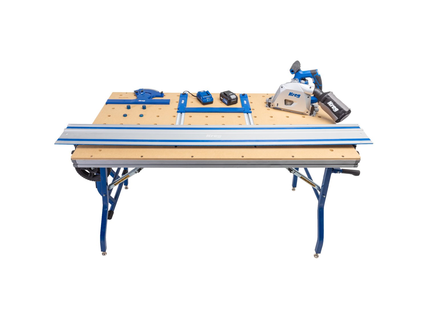 Kreg Adaptive Cutting System Corded Track Saw + Project Table Master Kit (ACSCT3000)