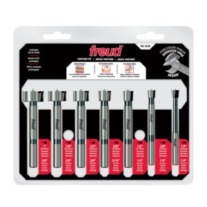 Freud PB-107B 1/4-Inch to 1-Inch 7 Pcs. Forstner Bit Set