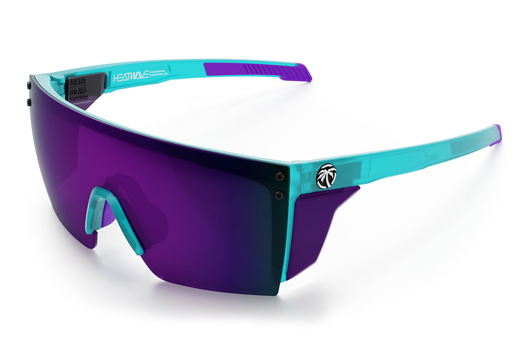 Heat Wave Performance XL Lazer Face Aqua Frost Z87+ Sunglasses