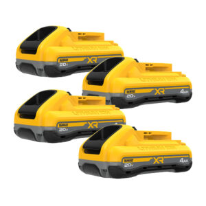 DeWALT DCB2104 20V MAX XR POWERPACK 4.0Ah Battery, 4-Pack (PROMO)