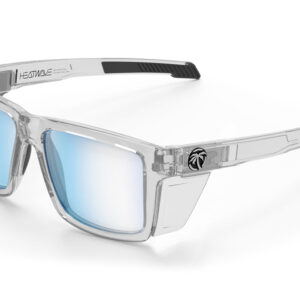 Heat Wave Performance Vise Vapor Clear Frame Blue Light Blocking Lens Z87+ Sunglasses