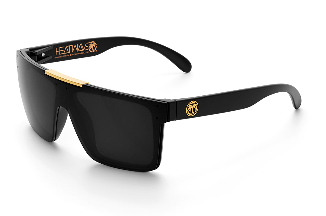 Heat Wave Quatro Z87 BLACK/GOLD Sunglasses