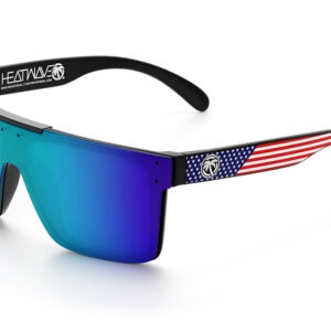 Heat Wave Quatro Stars and Stripes USA Customs Sunglasses