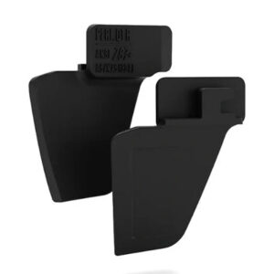 Heat Wave Gloss Black Z87+ Side Shields for Lazer Face