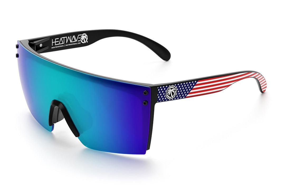 Heat Wave Lazer Face Stars & Stripes USA Z87 Sunglasses