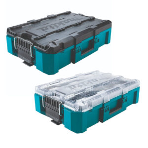 Makita T-90037 MAKTRAK Medium Tool Box & T-90043 MAKTRAK Deep Medium Organizer