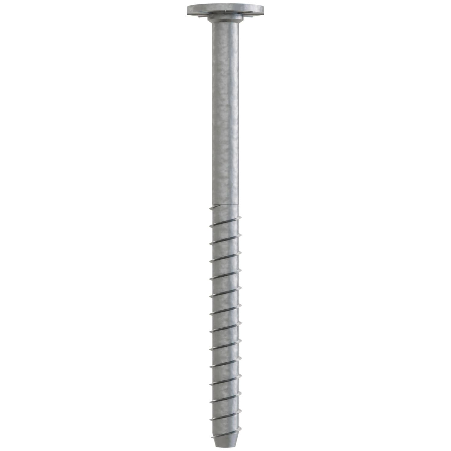 Simpson Strong-Tie THDB62100WHMG Titen HD 5/8-in. x 10-in. Mech. Galv. Washer-Head Heavy-Duty Screw Anchor, 10-Pack