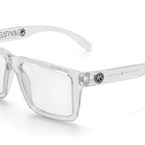 Heat Wave XL VISE Z87 VAPOR CLEAR Frame Photochromic Lens Sunglasses
