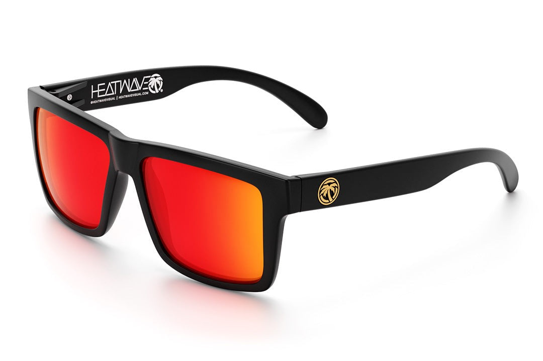 Heat Wave VISE Z87 Black Frame Sunblast Lens Sunglasses