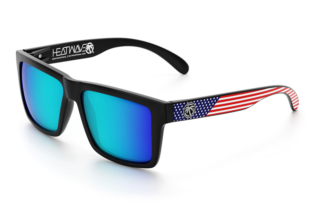 Heat Wave VISE Z87 Stars and Stripes USA Sunglasses