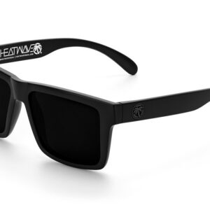 Heat Wave VISE Z87 Black Frame Ultra Black Lens Sunglasses